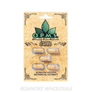 OPMS GOLD KRATOM PILLS 10/5 PACKS