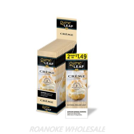 GAME LEAF CIGARILLOS (2 FOR $1.49) 15/2 PACKS