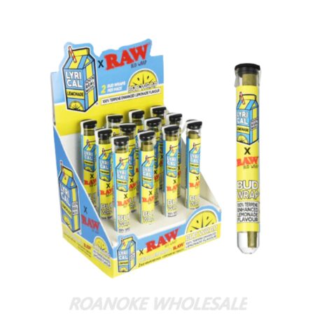 RAW X LYRICAL LEMONADE BUD WRAPS 12/2 PACKS
