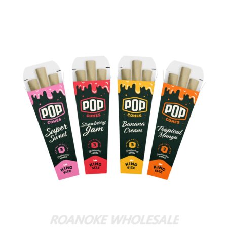 POP CONES KING SIZE 24/3 PACKS