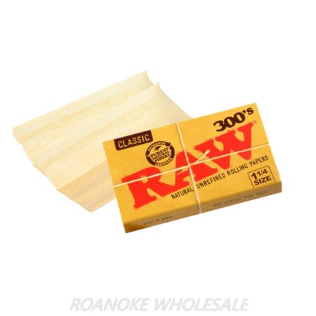 RAW 300'S CLASSIC ROLLING PAPERS 1 1/4 SIZE 20PCS - Image 2