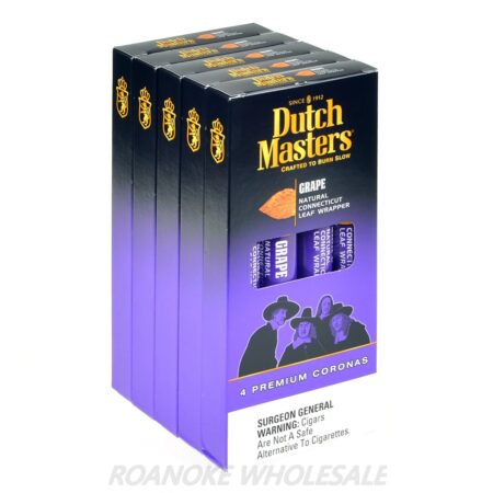 DUTCH MASTERS 4 PREMIUM CIGARS 5/4 PACKS - Image 2