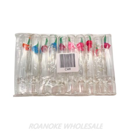 CHILLUM WITH ROSE 10PCS - Image 2