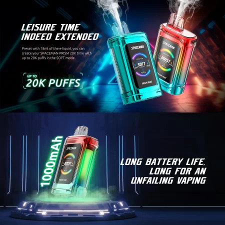SPACEMAN PRISM 20K PUFFS 5PCS [90ML] - Image 2