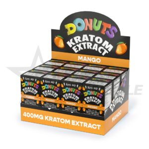 DONUTS KRATOM EXTRACT BLACK SHOT 12PCS 30ML/400MG