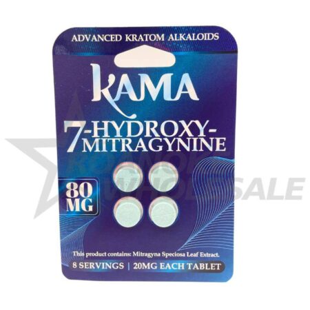 KAMA KRATOM ALKALOIDS 7-OH 80MG 4 TABLETS (ORIGINAL)