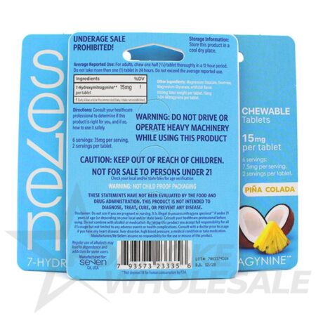SE7EN 7-OH 15MG 3 TABLETS 12PCS - Image 2