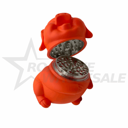 PIG MIXED COLORS 63MM GRINDER 6PCS - Image 2