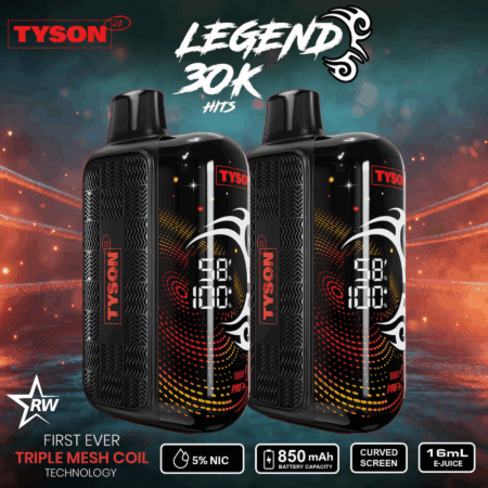 TYSON 2.0 LEGEND 30000 PUFFS 5PCS - Image 2