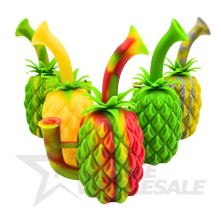PINEAPPLE SILICONE WATER PIPE (7") - Image 3