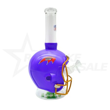 SILICONE WATER PIPE 10" SUPER BOWL HELMET [NO SHIPPING] - Image 2