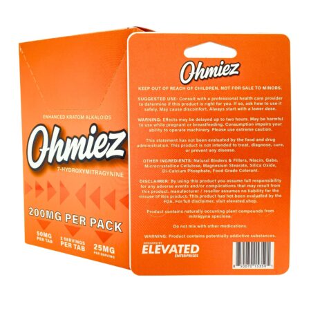OHMIEZ 7-OH TABLETS 100MG 20/2 PACKS - Image 2