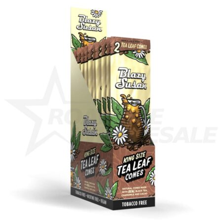 BLAZY SUSAN KING SIZE TEA LEAF CONES 10/2 PACKS