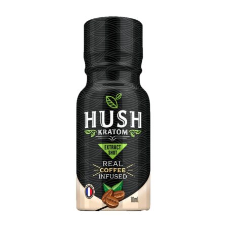HUSH KRATOM REAL COFFEE-INFUSED EXTRACT SHOT 12PCS