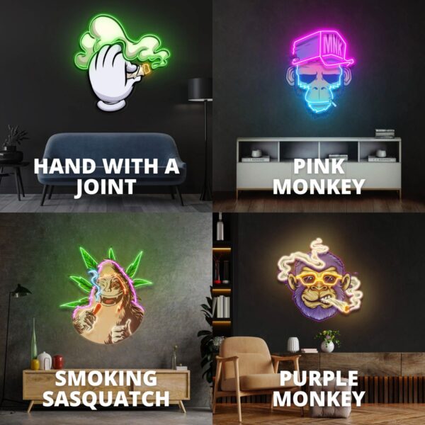 LED SIGN 45X45X3CM
