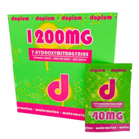 DOPIUM 7-HYDROXY 1200MG 1 CHEWABLE TABLET 30PCS - Image 3