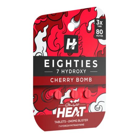STRAIGHT HEAT EIGHTIES 7-HYDROXY 3 TABS 80MG 10PCS - Image 3